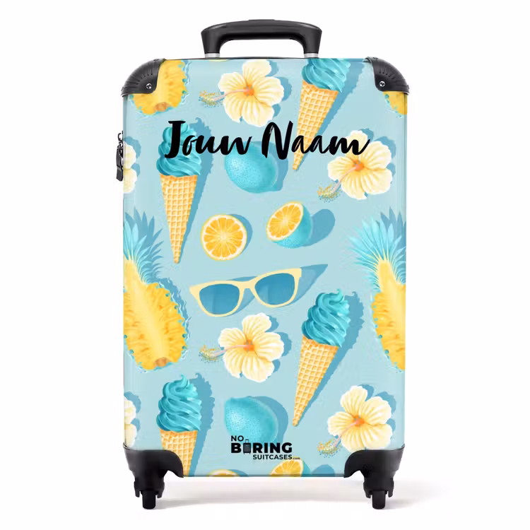 Koffer met naam - Ibiza icecream — 1