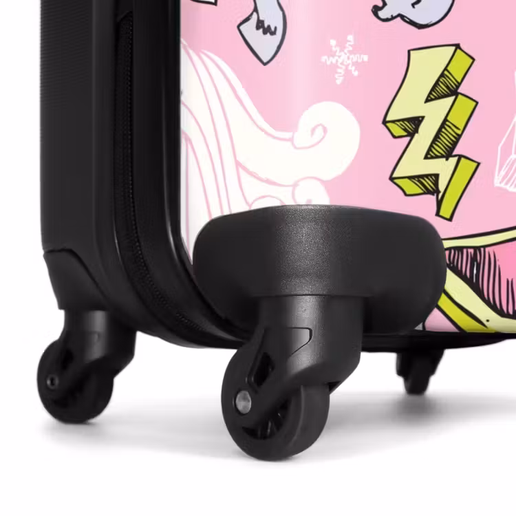 Koffer met naam - Unicorn doodles — 6
