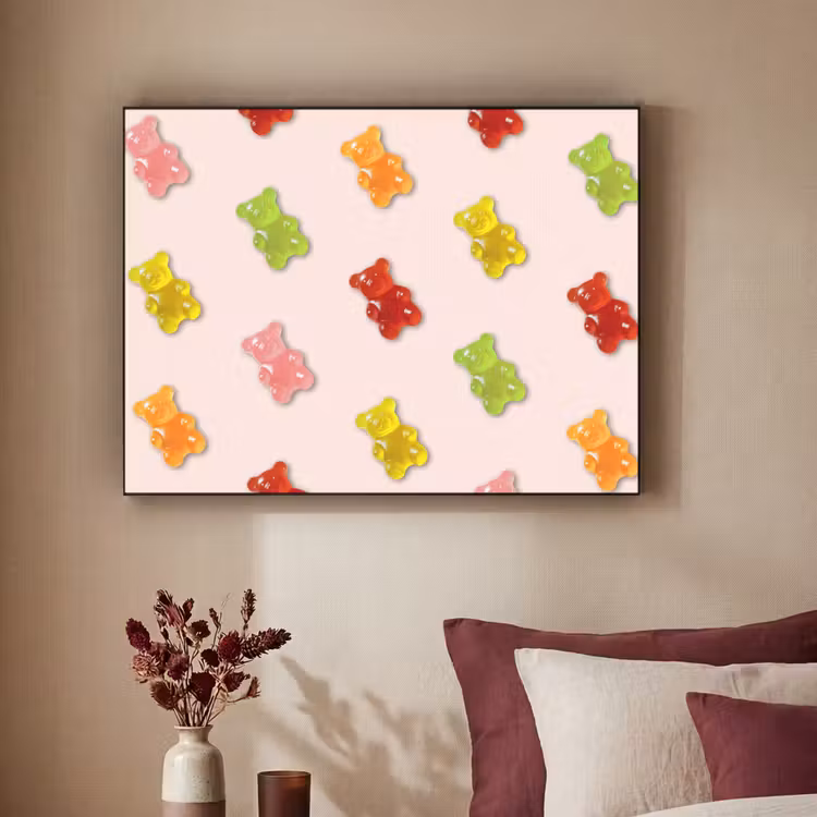 Art Frame - Kleur - Snoep - Roze — 2