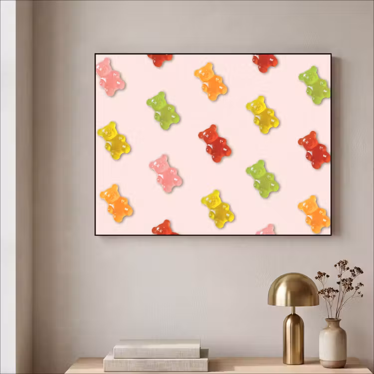 Art Frame - Kleur - Snoep - Roze — 3