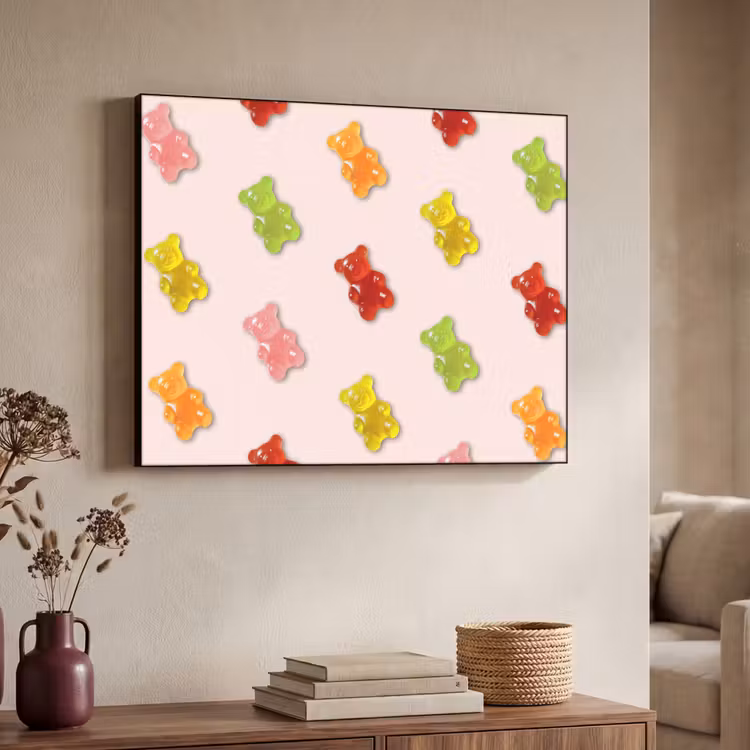 Art Frame - Kleur - Snoep - Roze — 4