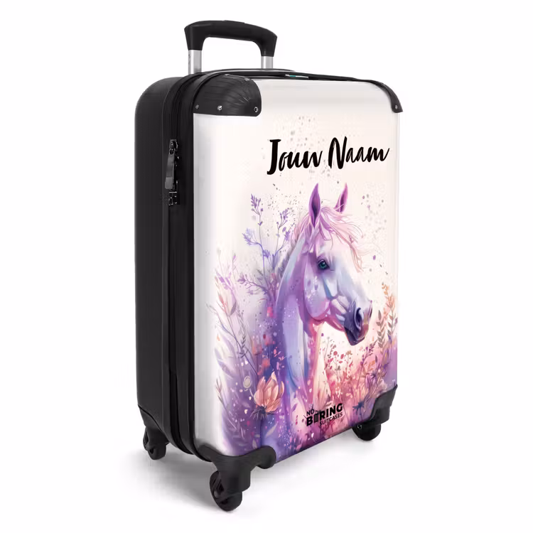 Koffer met naam - Parelachtige Pony — 2