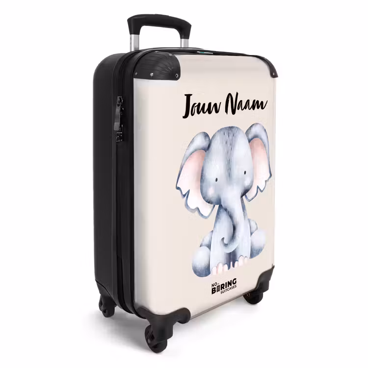 Koffer met naam - Oane Olifant — 2
