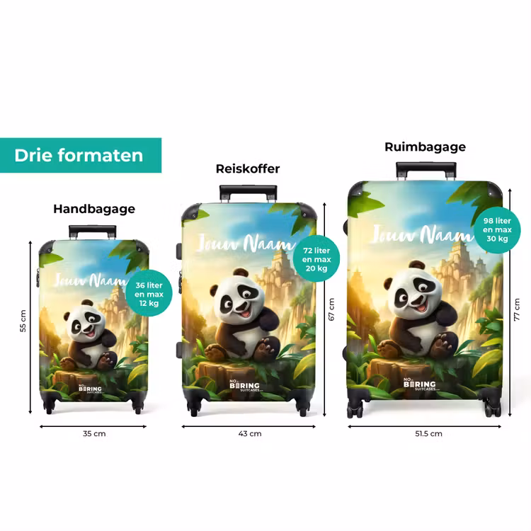 Koffer met naam - Peter Panda — 8