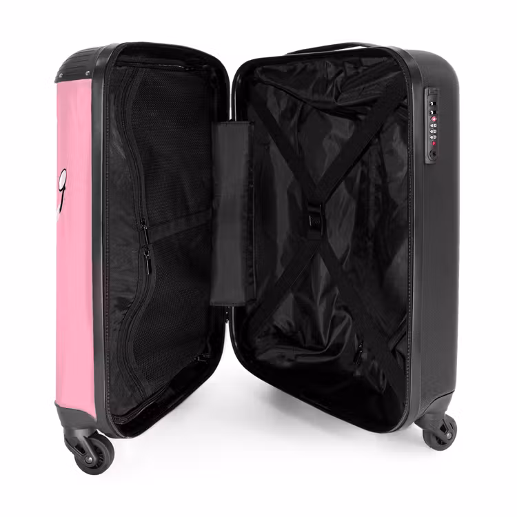 Koffer met naam - Escar-Go - Roze — 4