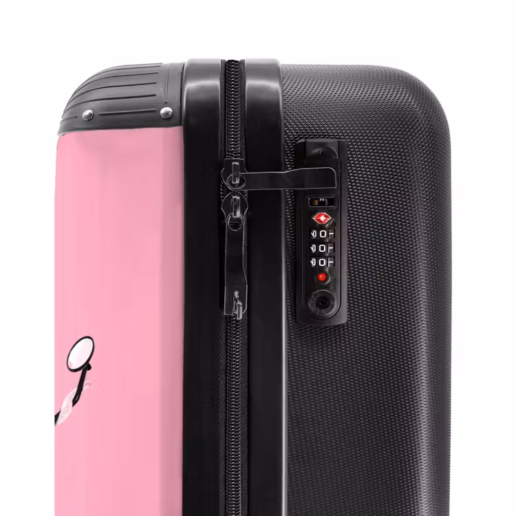 Koffer met naam - Escar-Go - Roze — 5