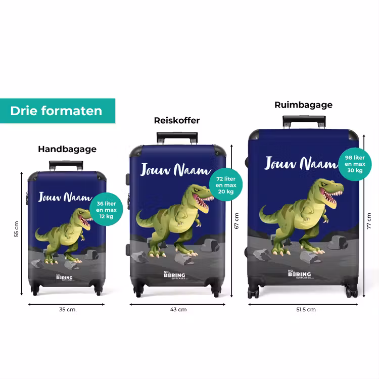 Koffer met naam - Tjibbe T-Rex — 8