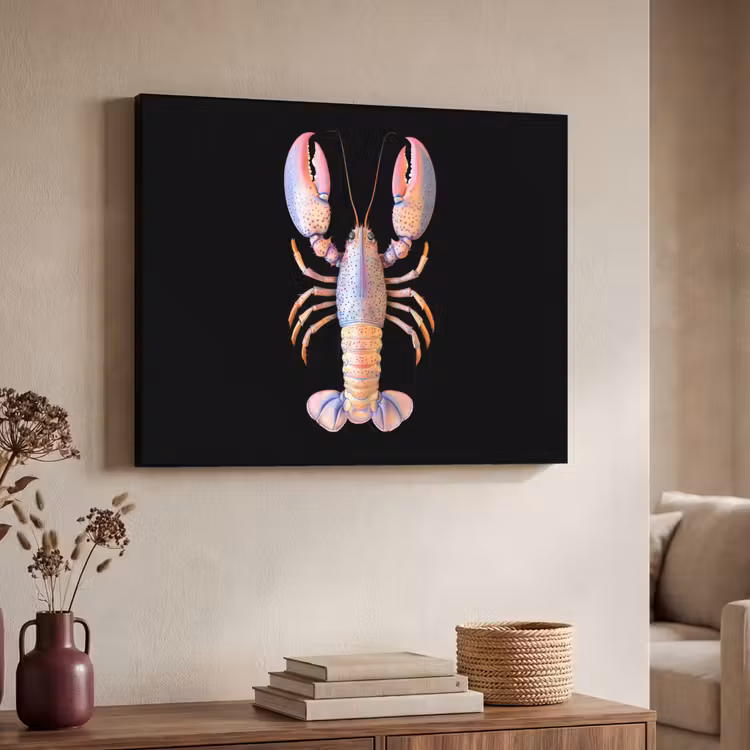 Art Frame - Kreeft - Roze - Zacht - Zwart — 4