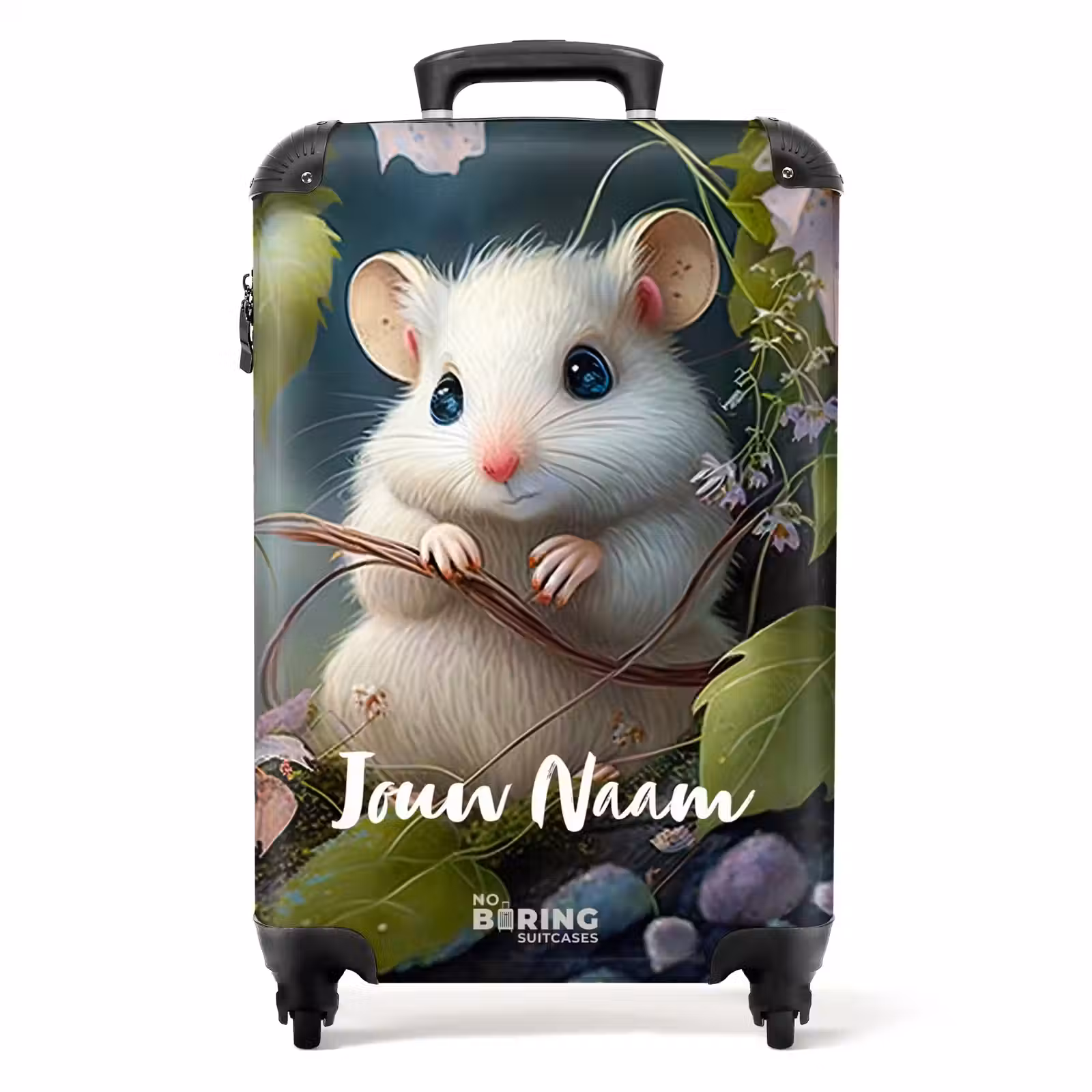 Koffer met naam - Muffin Muisje — 1