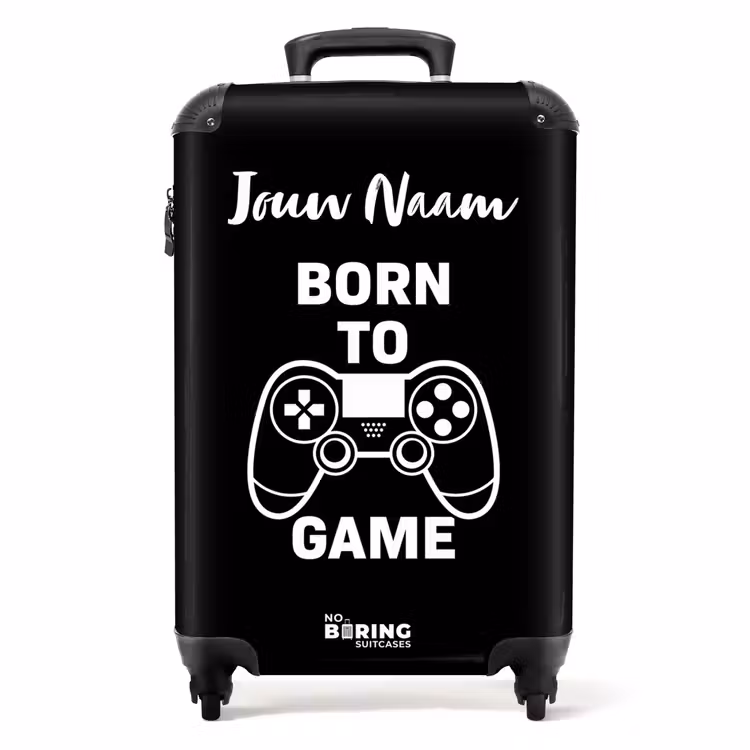 Koffer met naam - Born to Game — 1