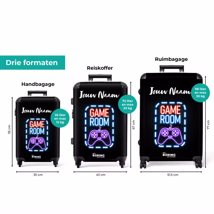 Koffer met naam - Game Room — 8
