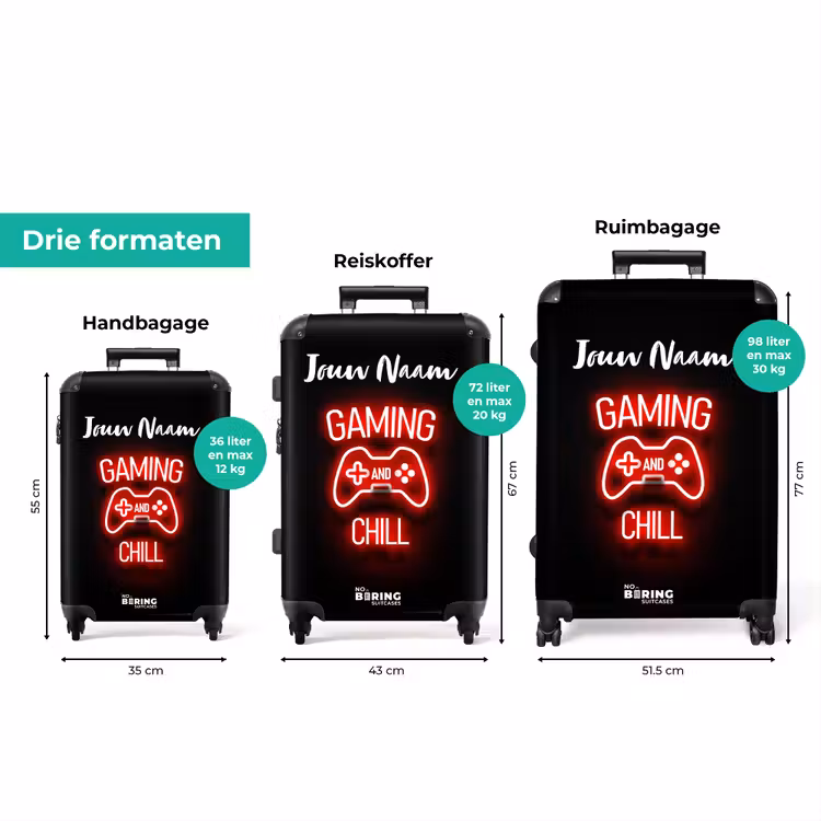 Koffer met naam - Gaming and Chill — 8