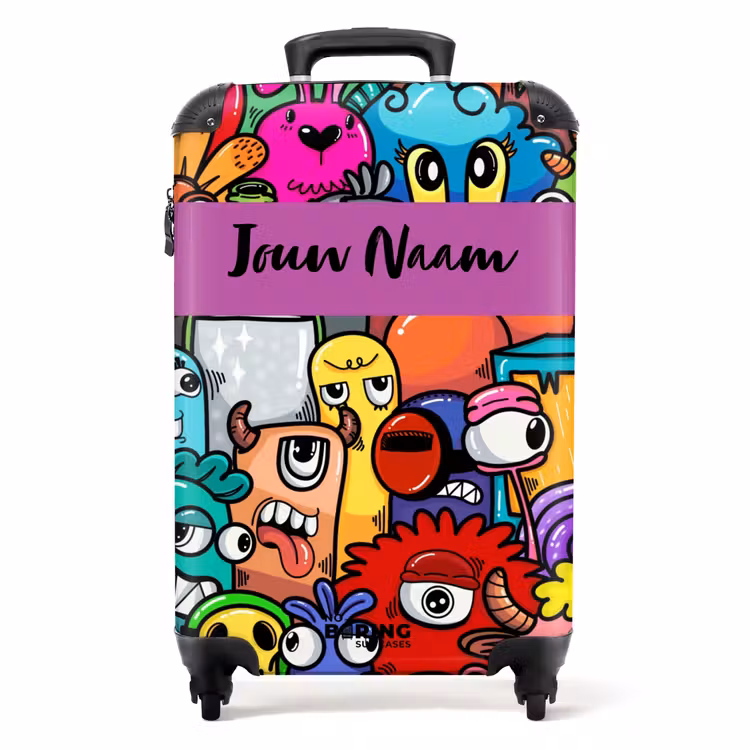 Koffer met naam - Monster met 1 Oog — 1