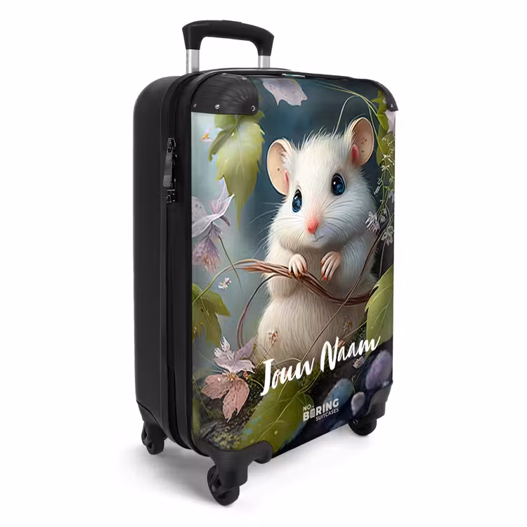 Koffer met naam - Muffin Muisje — 2