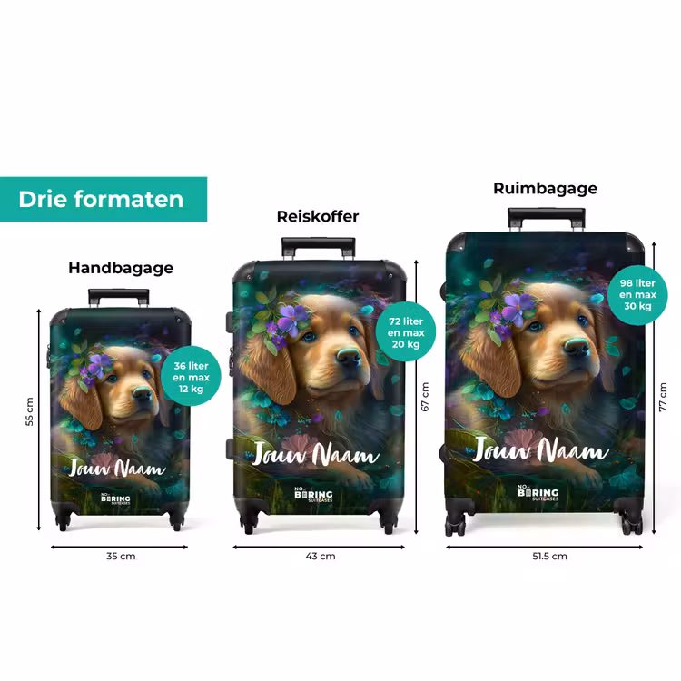 Koffer met naam - Polly Pup — 8