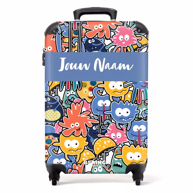Koffer met naam - Beestjes met Grote Oogjes — 1