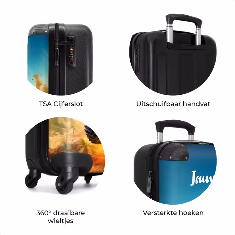 Koffer met naam - Zandsloper — 7