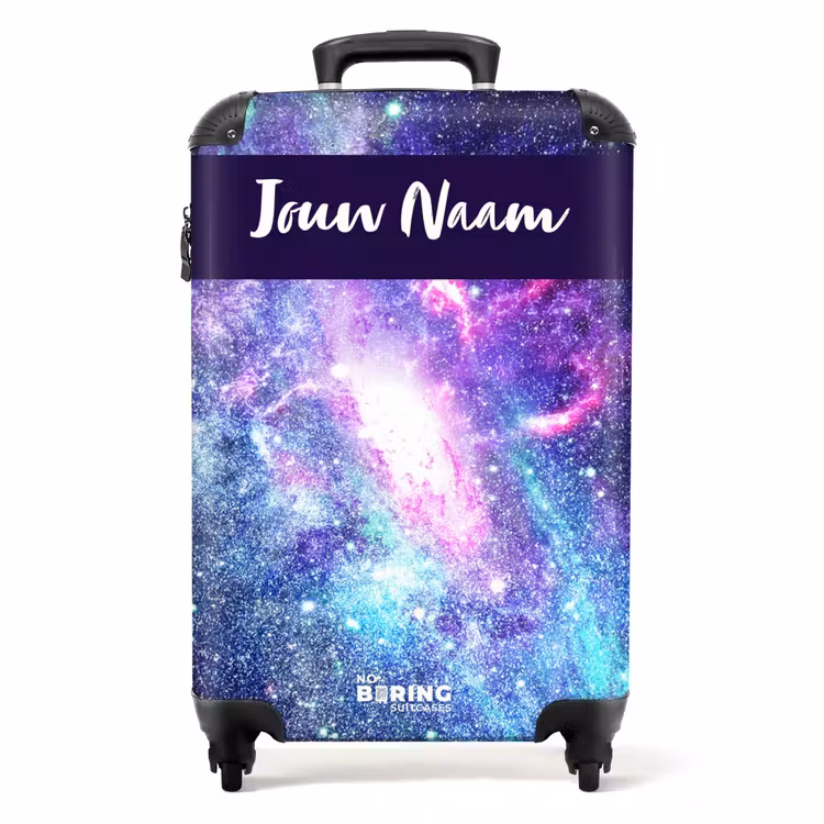 Koffer met naam - Kosmische kleurexplosie — 1
