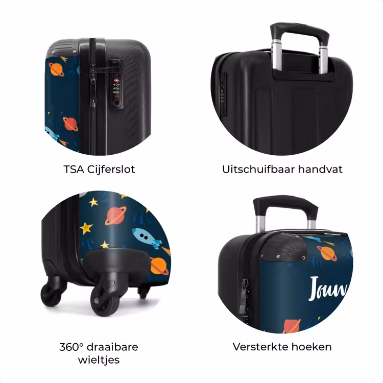 Koffer met naam - Ruimteraketten — 7