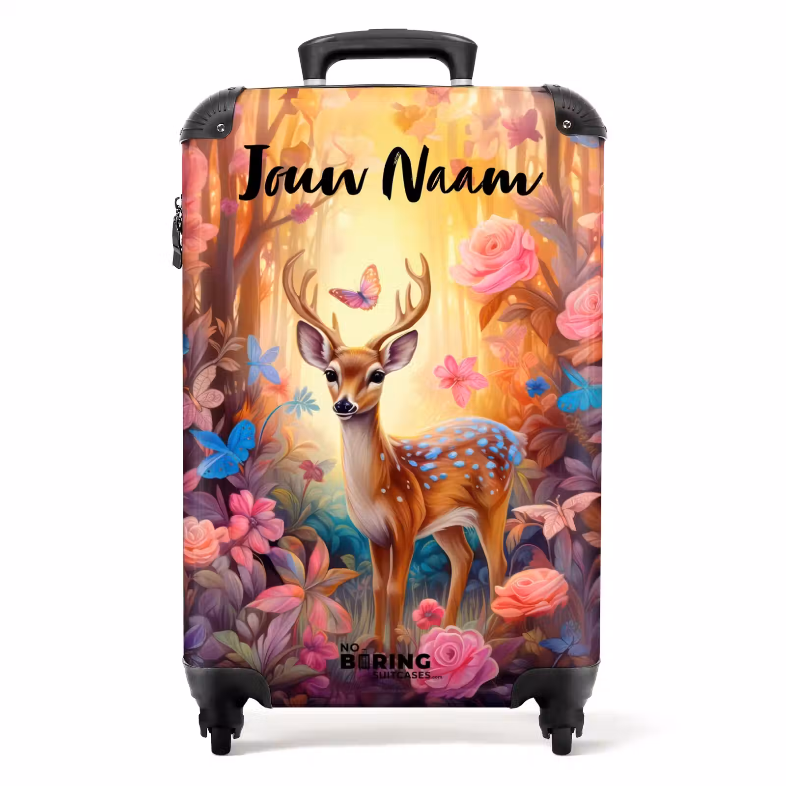Koffer met naam - Bloesem boshert — 1