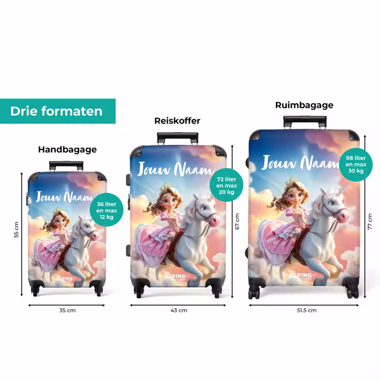 Koffer met naam - Lana luchtprinses — 8
