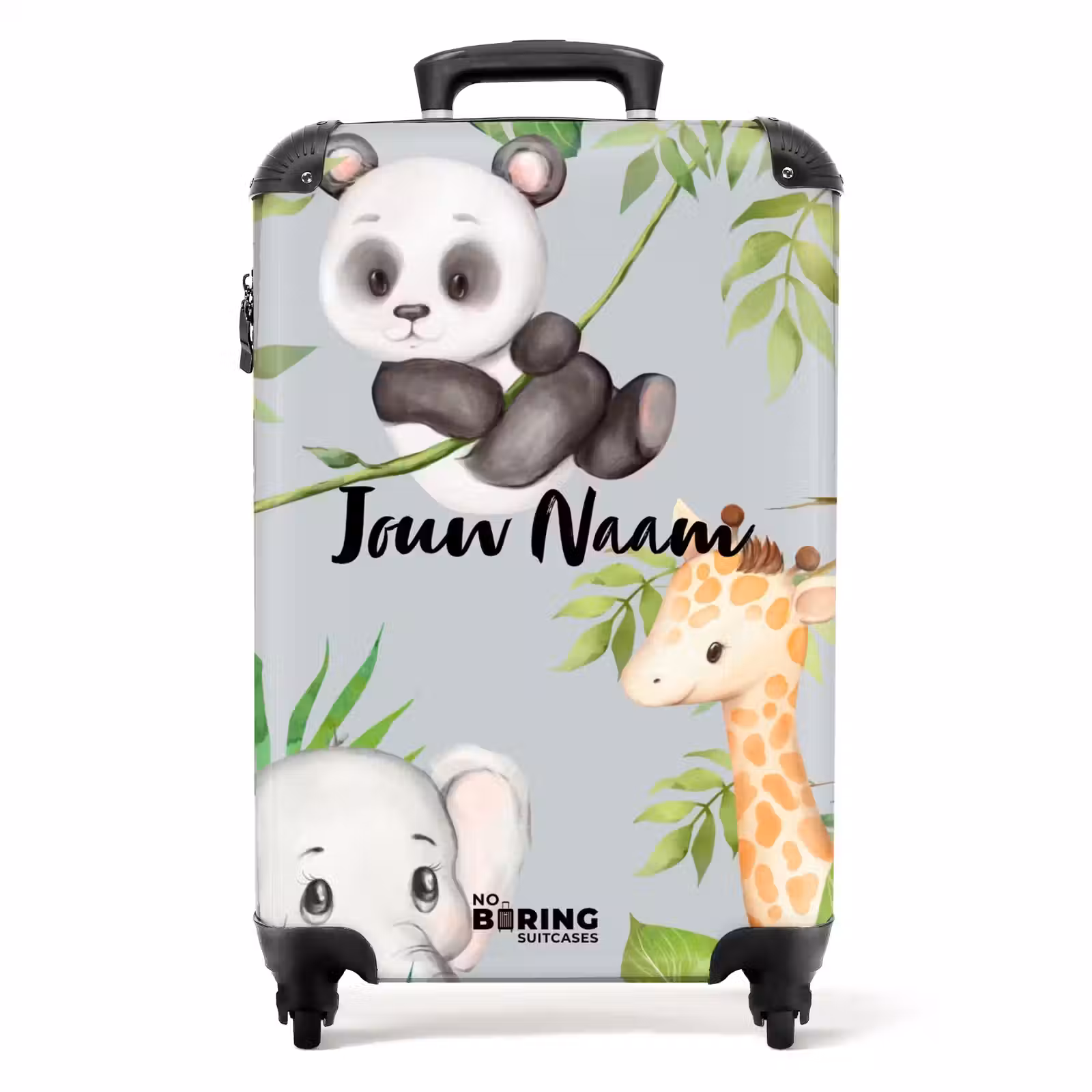 Koffer met naam - Diertjes in de jungle — 1