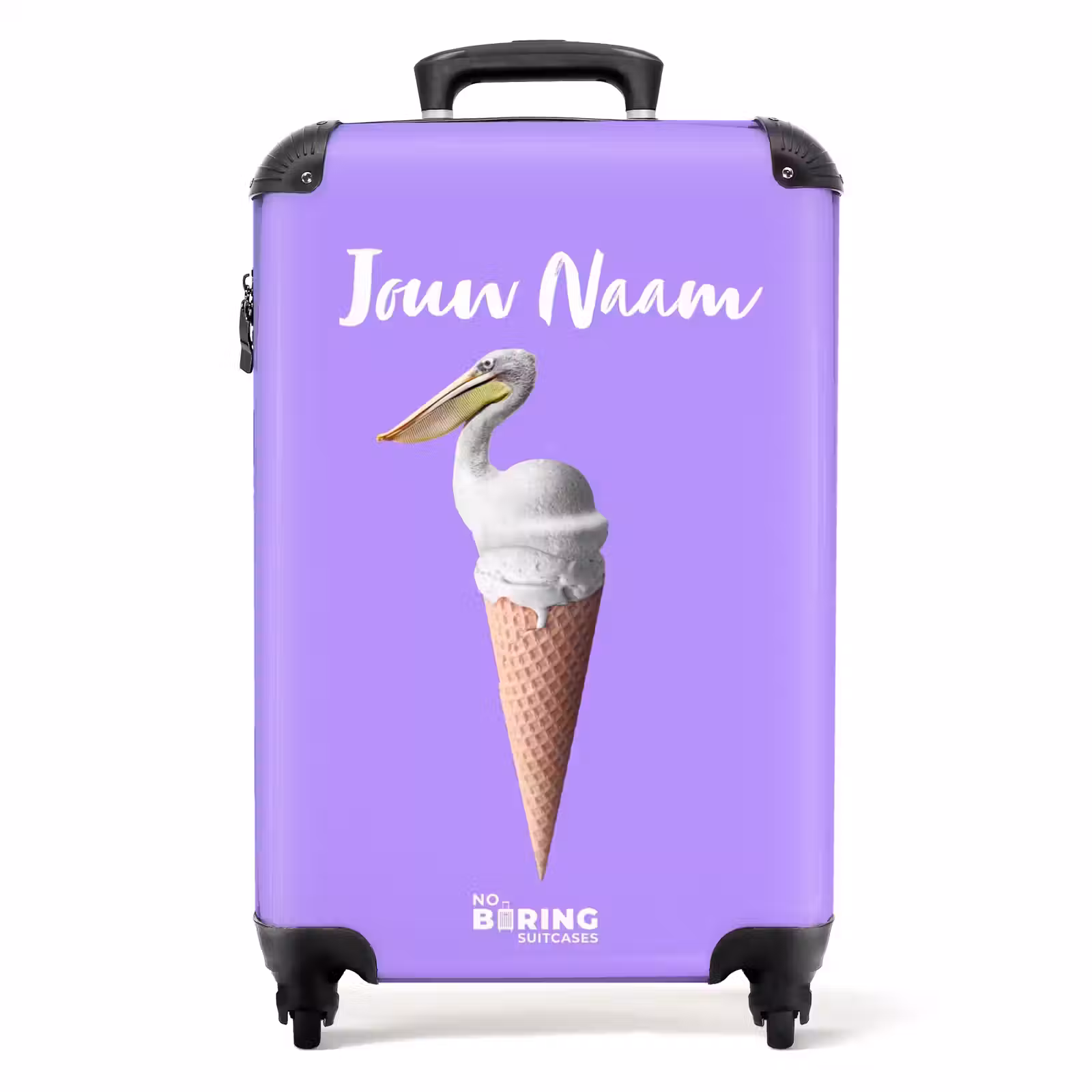 Koffer met naam - Pelikaanhoorntje — 1
