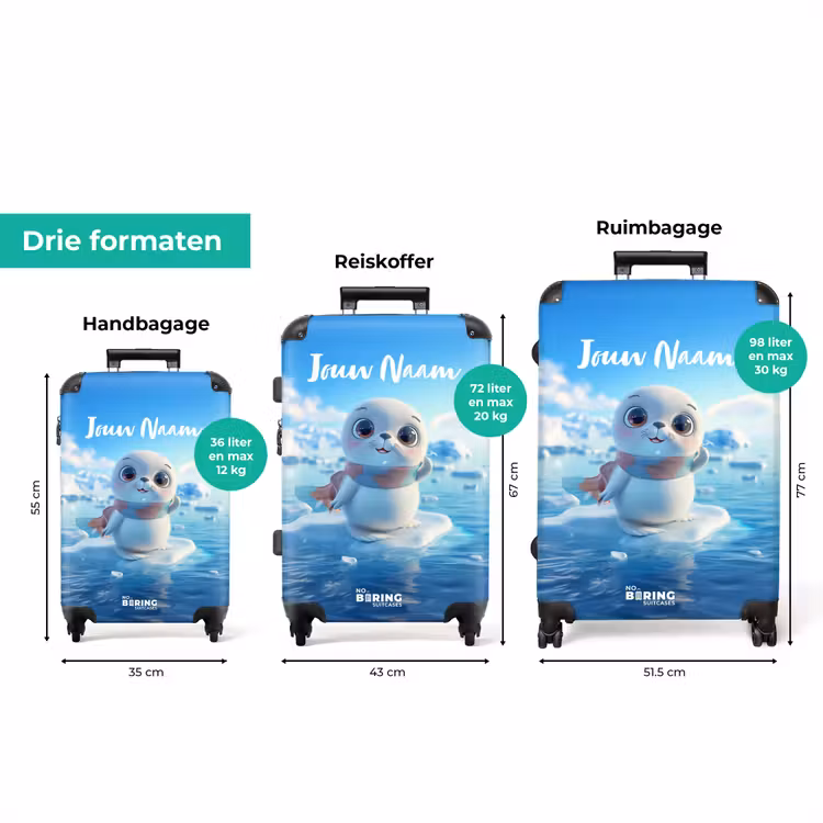 Koffer met naam - Frosty — 8