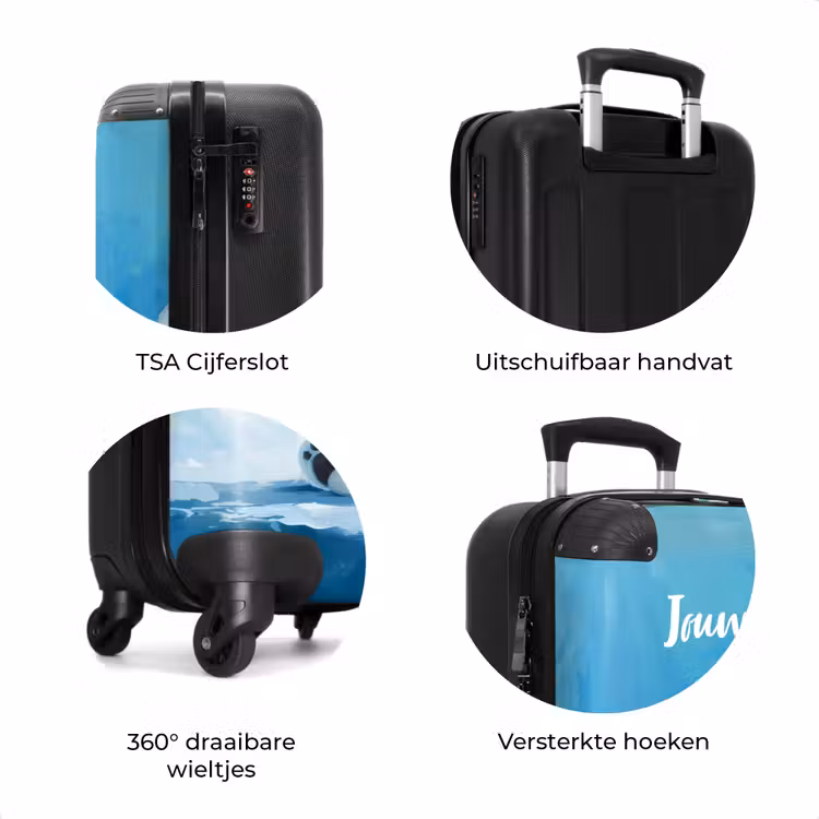 Koffer met naam - IJsbrand ijsbeer — 7