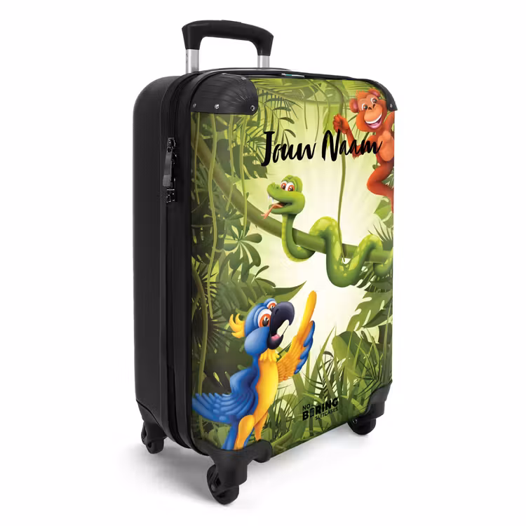 Koffer met naam - Jolige jungle — 2
