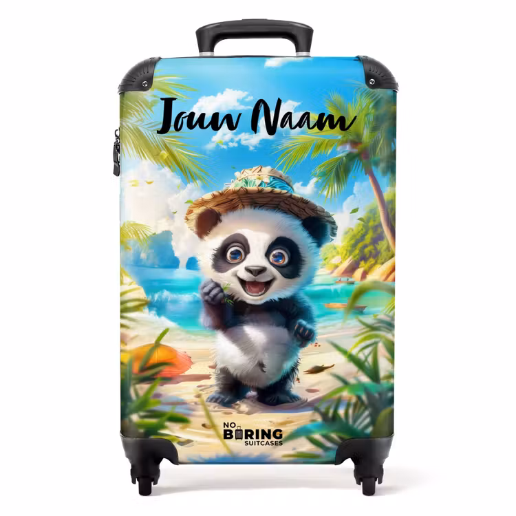Koffer met naam - Pablo panda — 1
