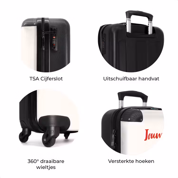 Koffer met naam - Papegaaihoorntje — 7