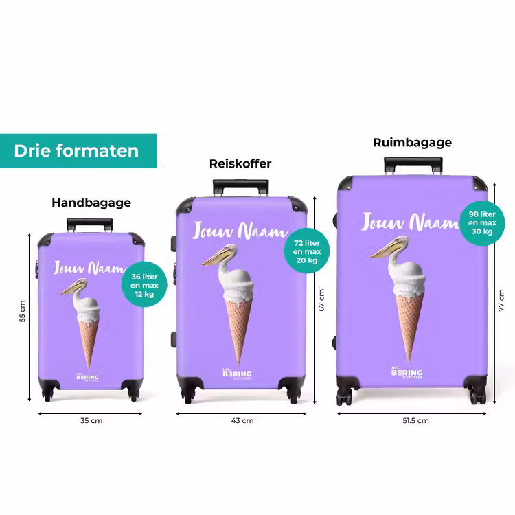 Koffer met naam - Pelikaanhoorntje — 8