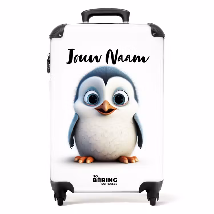 Koffer met naam - Pippin pinguïn — 1