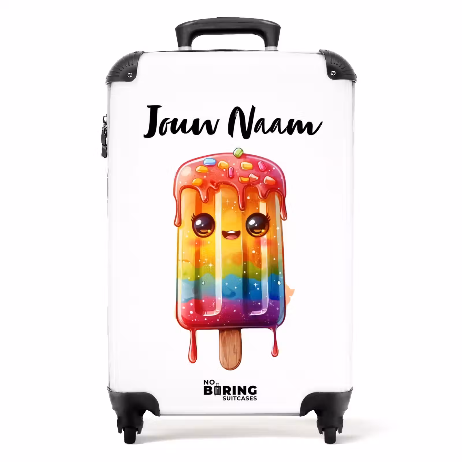 Koffer met naam - Ruby regenboogijsje — 1