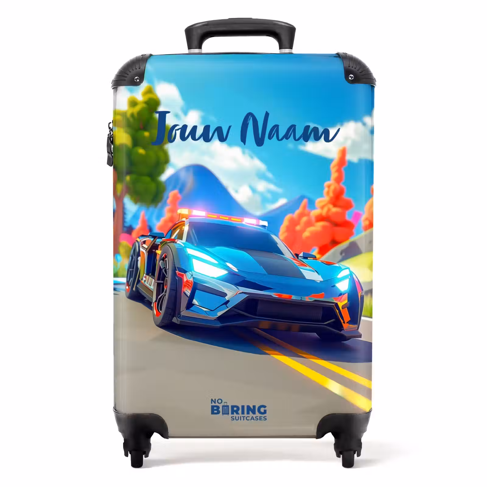 Koffer met naam - Sirene speedcar — 1