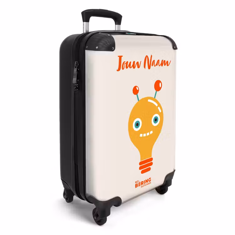 Koffer met naam - Blinkende bot — 2