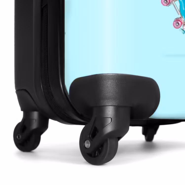 Koffer met naam - Flitsende flamingo — 6