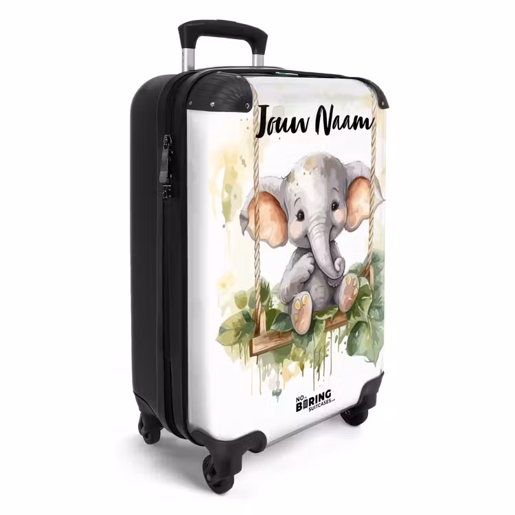 Koffer met naam - Onno olifant — 2