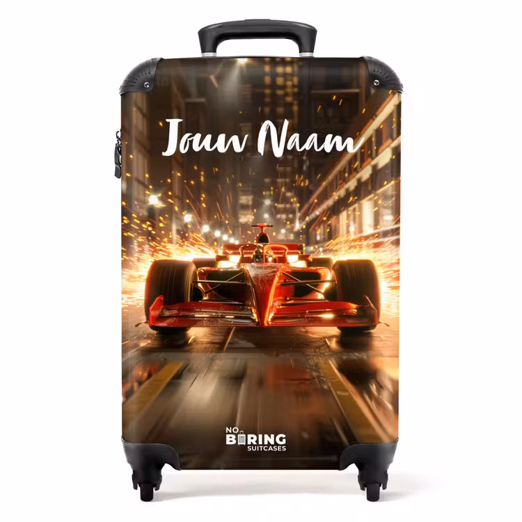 Koffer met naam - Rapid red — 1
