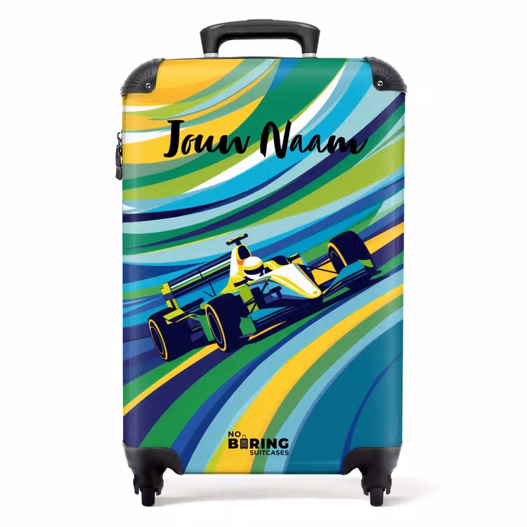 Koffer met naam - Retro racer — 1