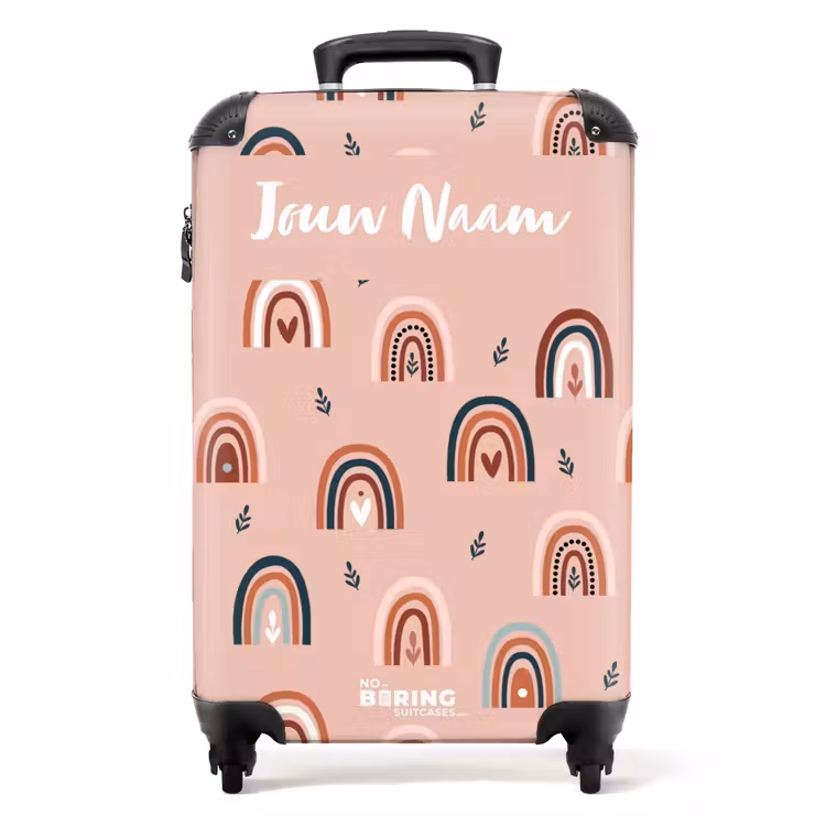 Koffer met naam - Rosy rainbows — 1