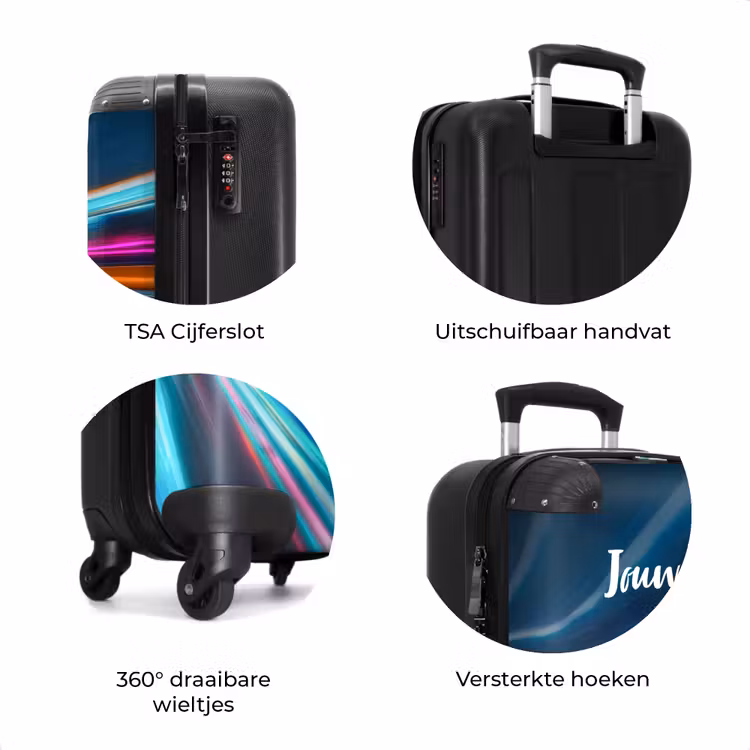 Koffer met naam - Spectrum speedster — 7