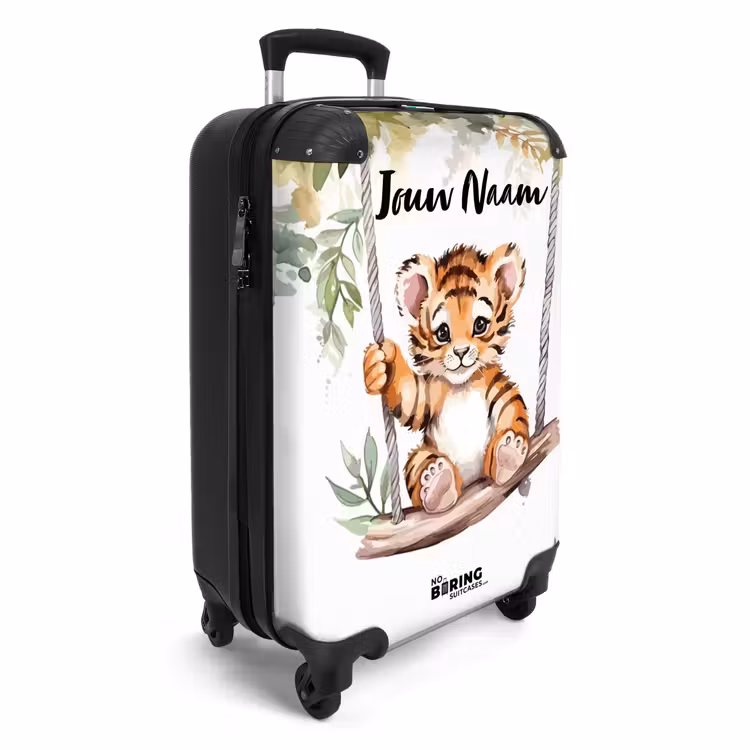 Koffer met naam - Timo tijger — 2