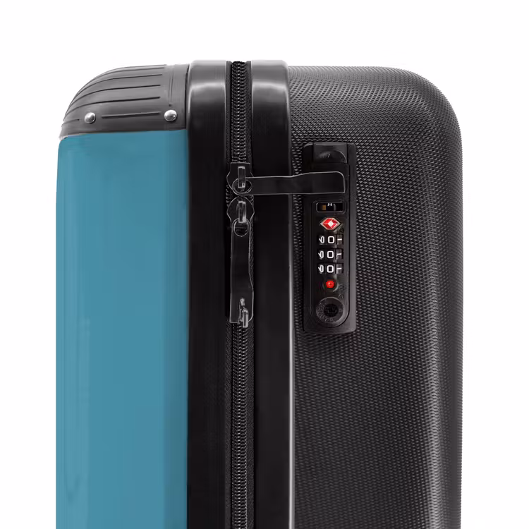 Koffer met naam - Turquoise tornado — 5