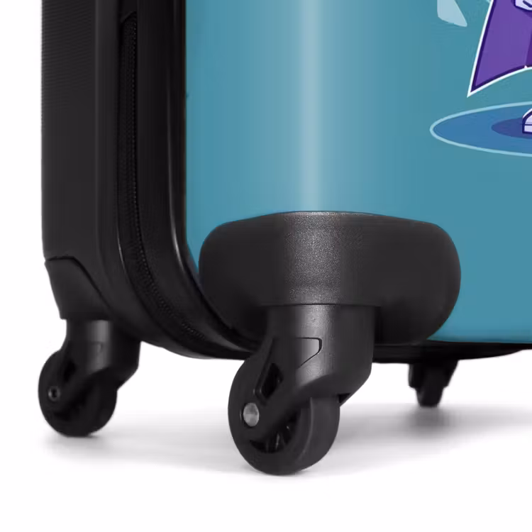 Koffer met naam - Turquoise tornado — 6