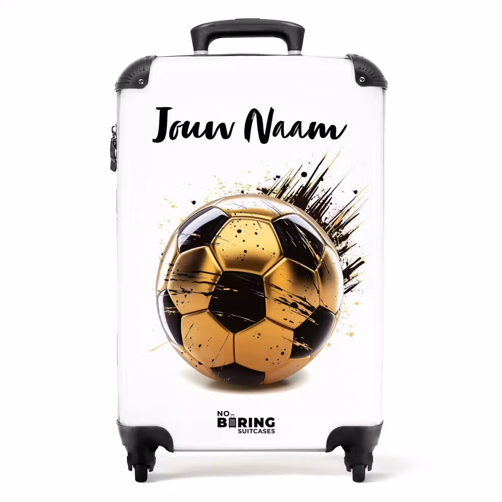 Koffer met naam - Gouden goalzoeker — 1