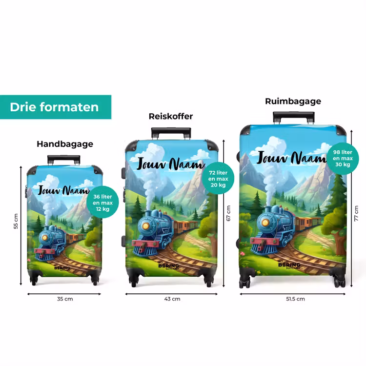Koffer met naam - Berg express — 8