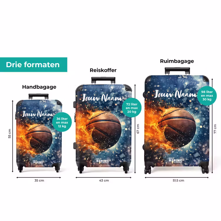 Koffer met naam - Bruisende basketbal — 8