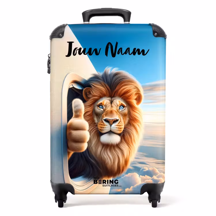 Koffer met naam - Luchtpiloot leeuw — 1